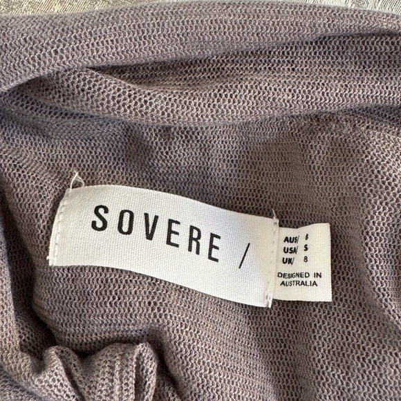 Sovere Rise Mesh Gray Top - Picture 3 of 3